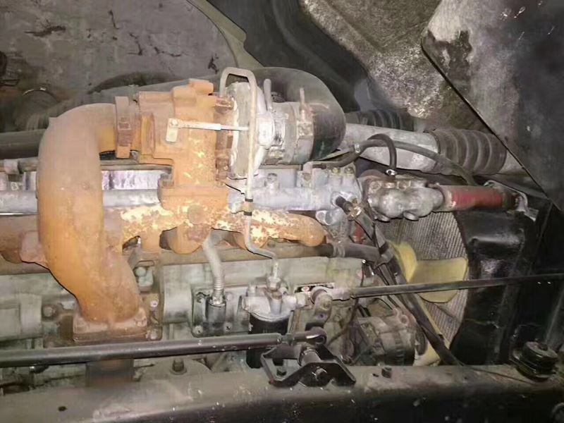 20噸解放前四后四二手灑水車3