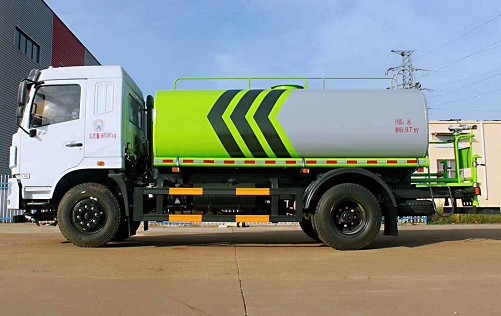 12噸灑水車出租一天要多少錢_國六12方東風華神F5綠化灑水車廠家價格4
