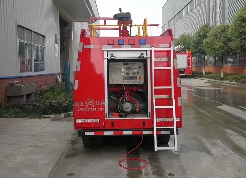 國六東風途逸小型藍牌消防車 國六東風途逸小型藍牌消防車