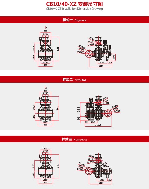 CB10/40-XZ܇�������ð��b�ߴ�D