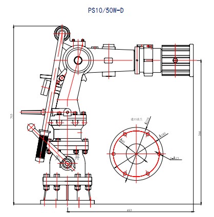 PS10/50W-D 固定式消防炮 PS10/50W-D 固定式消防炮