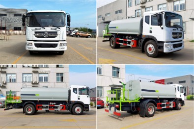 國六東風(D9)14方灑水車+霧炮 國六東風(D9)14方灑水車+霧炮