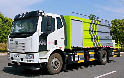 國六解放J6全液壓單發多功能抑塵車 國六解放J6全液壓單發多功能抑塵車